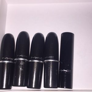 Mac cosmetics lipsticks